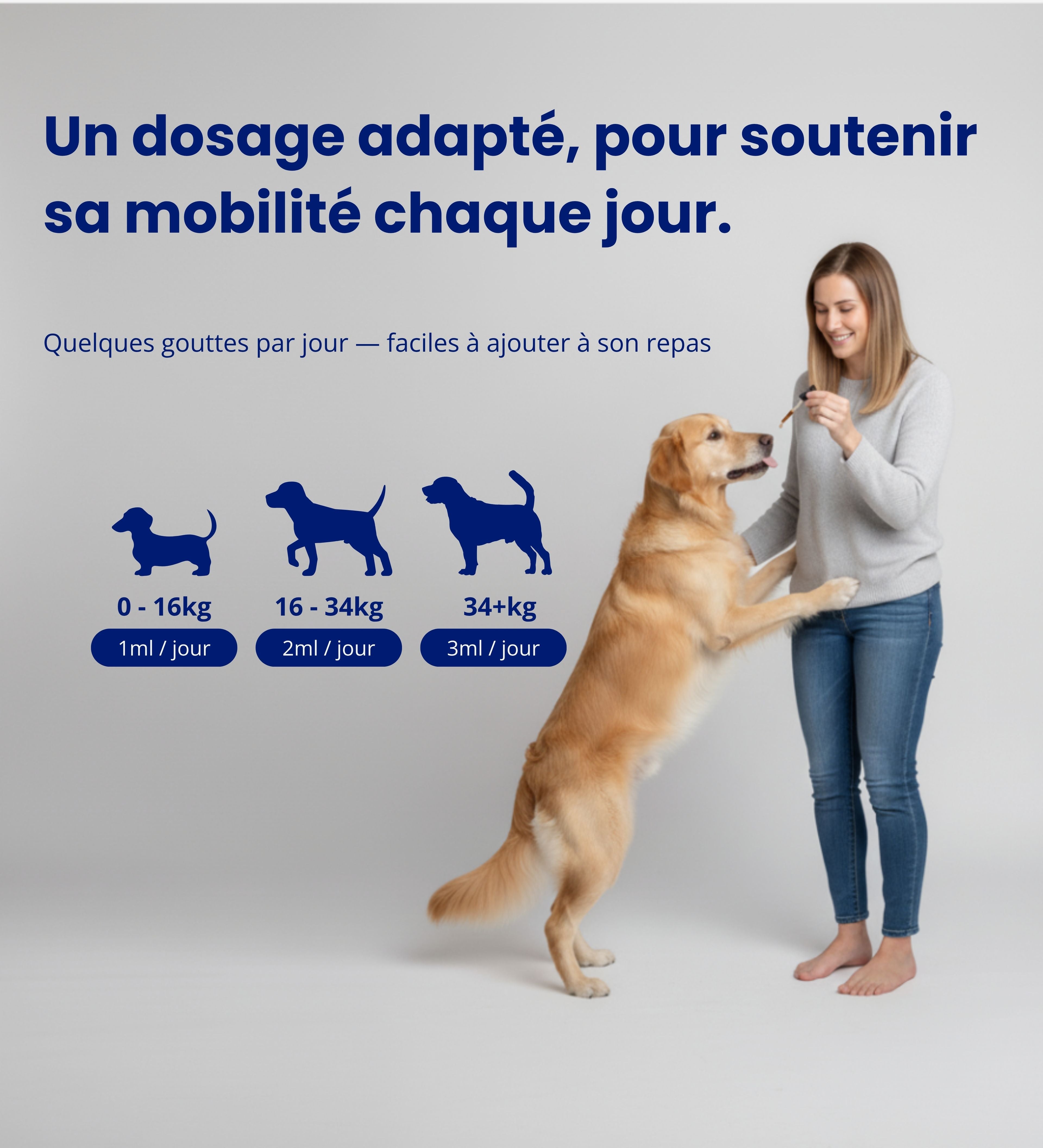 Un soutien naturel au quotidien, pour des balades plus fluides.